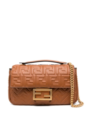 FENDI medium Baguette Chain shoulder bag - Brown