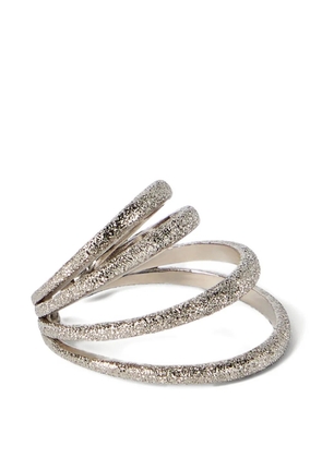 Brunello Cucinelli textured ear cuff - Silver