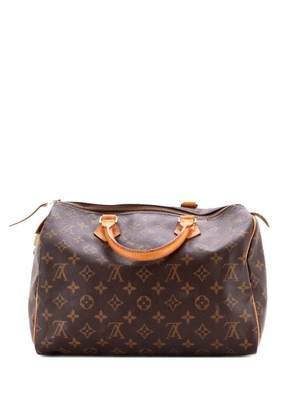Louis Vuitton Pre-Owned Speedy Handbag Monogram Canvas 30 satchel - Brown