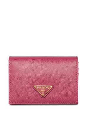 Prada small Saffiano wallet - Pink