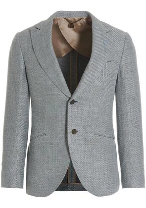 Maurizio Miri single-breasted blazer - Blue