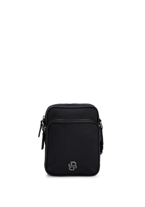 BOSS logo messenger bag - Black