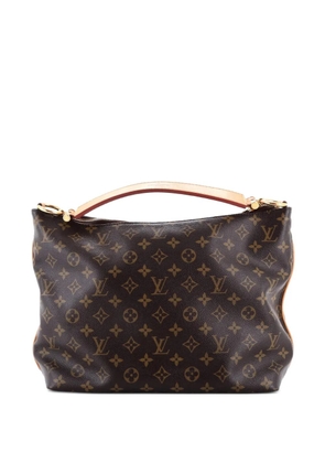 Louis Vuitton Pre-Owned Sully Handbag Monogram Canvas PM hobo bag - Brown
