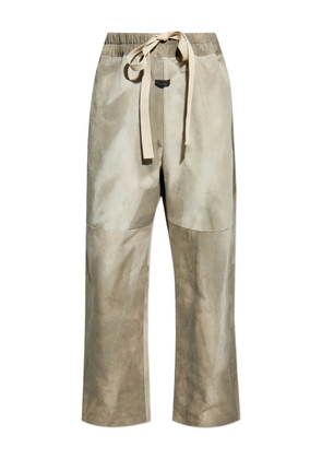 Fear Of God Split Knee drawstring trousers - Green