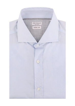 Brunello Cucinelli cotton shirt - Blue