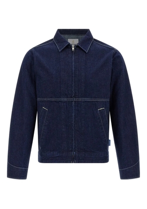 Gramicci Japanese Slub zip-up denim jacket - Blue