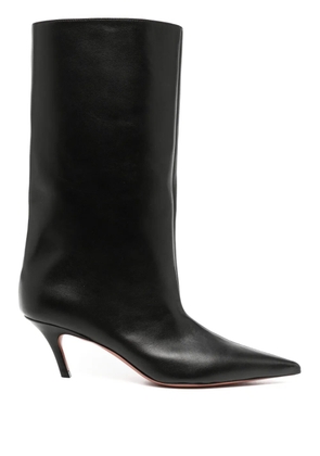 Amina Muaddi 60mm Fiona boots - Black