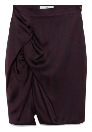 Vivienne Westwood Side Panther mini skirt - Red