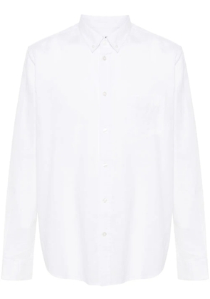 SAMSOE SAMSOE Liam slub-texture shirt - White