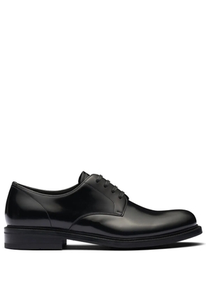 Prada leather Derby shoes - Black