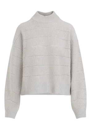 Brunello Cucinelli roll-neck sweater - Neutrals