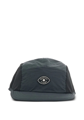 District Vision logo-patch mesh-paneled cap - Grey