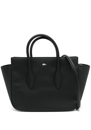 Lacoste medium Daily City tote bag - Black