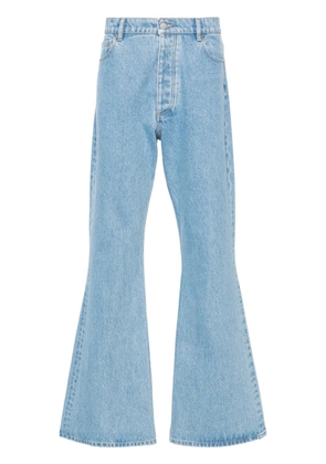 Nanushka mid-rise bootcut jeans - Blue