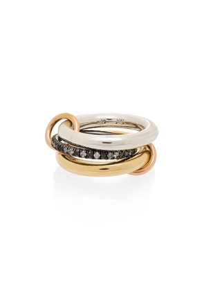 Spinelli Kilcollin 18kt yellow gold Libra diamond ring