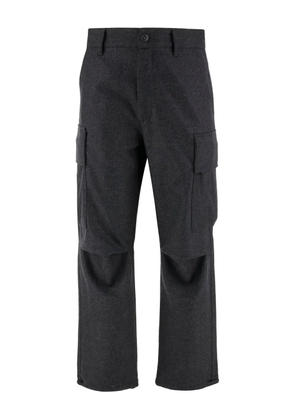 DARKPARK cargo-pocket wool trousers - Grey