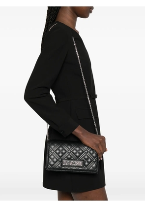 Love Moschino chain-strap shoulder bag - Black