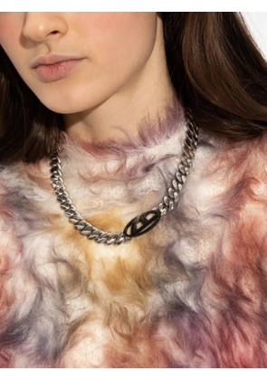 Diesel chain logo bracelet - Silver