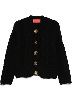 La DoubleJ Portrait cardigan - Black