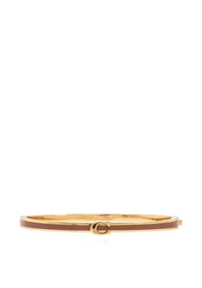 Coach c-buckle metal bracelet - Gold
