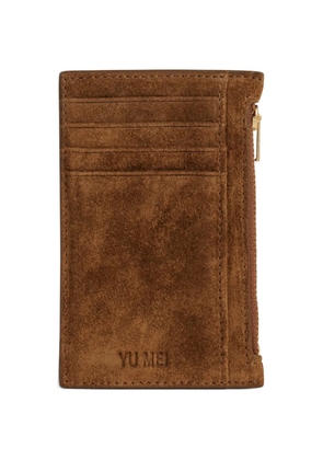 Yu Mei Frank zip wallet - Brown