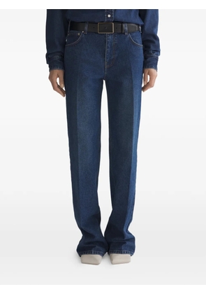 Mugler straight trousers - Blue