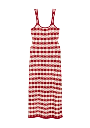 House of Sunny Picnic Hockney dress - Red