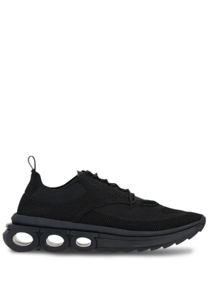Ferragamo knitted running sneakers - Black