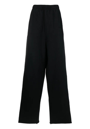 VETEMENTS wide-leg cotton trousers - Black