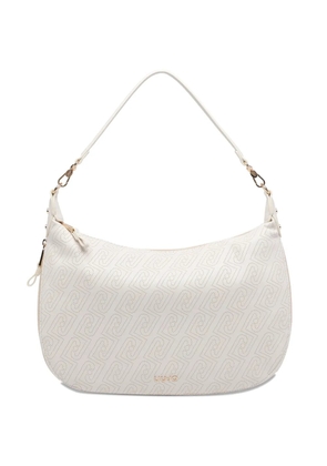 LIU JO logo-pattern shoulder bag - White