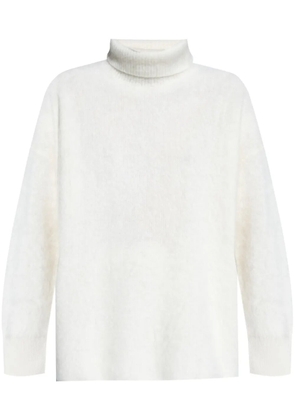 Lisa Yang Teresa roll-neck jumper - Neutrals