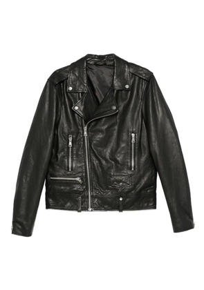 ERALDO zip-up biker jacket - Black
