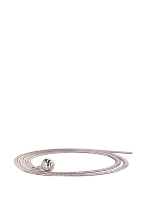 Sportmax Vortice ball-detail necklace - Silver