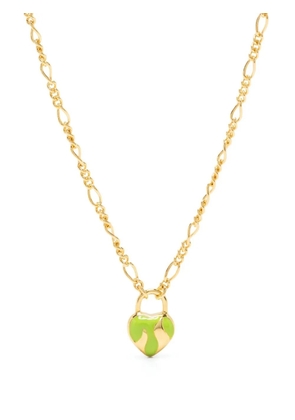 Maria Black Halo heart-pendant necklace - Gold