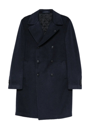 Tagliatore double-breasted coat - Blue