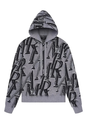 AMIRI Repeat Logo hoodie - Grey