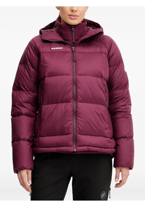 Mammut Glacier Glow IN zip-up hooded jacket - Purple