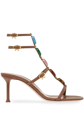 Gianvito Rossi Shanti 70 sandals - Brown