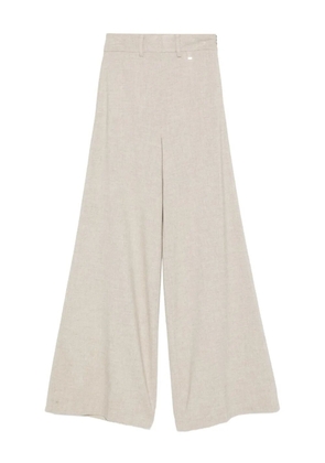 Herno jetted-pocket trousers - Neutrals