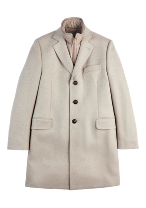 Fay single-breasted coat - Neutrals