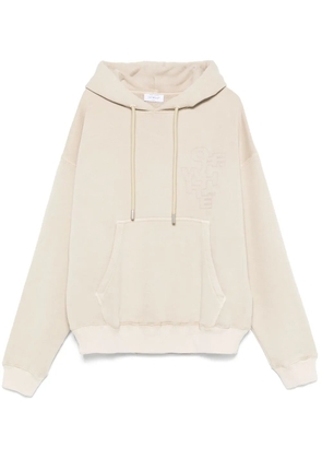 Off-White Outline Arrow hoodie - Neutrals