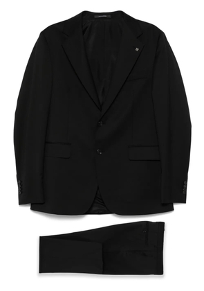 Tagliatore virgin-wool suit - Black