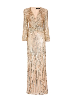 Jenny Packham Cosmos maxi dress - Gold