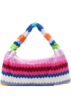 Missoni zigzag handle tote bag - Pink
