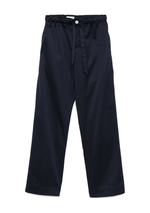 TEKLA sateen pajama pants - Blue