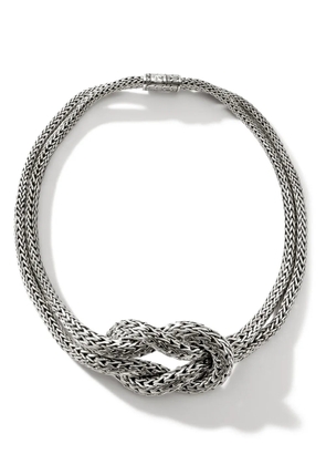 John Hardy Love Knot Graduated necklace - Silver