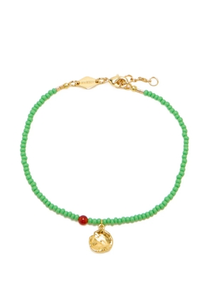 Anni Lu beaded charm bracelet - Green