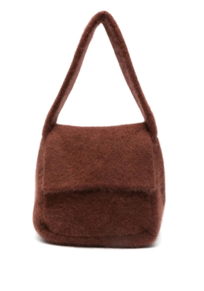 Aya Muse textured shoulder bag - Brown