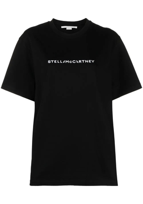 Stella McCartney logo-print cotton T-shirt - Black