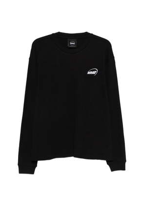 Boiler Room ribbed logo-print sweatshirt - Black